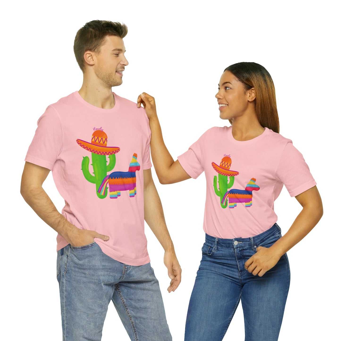 Howdy Cactus Fiesta _ Unisex Jersey Short Sleeve Tee
