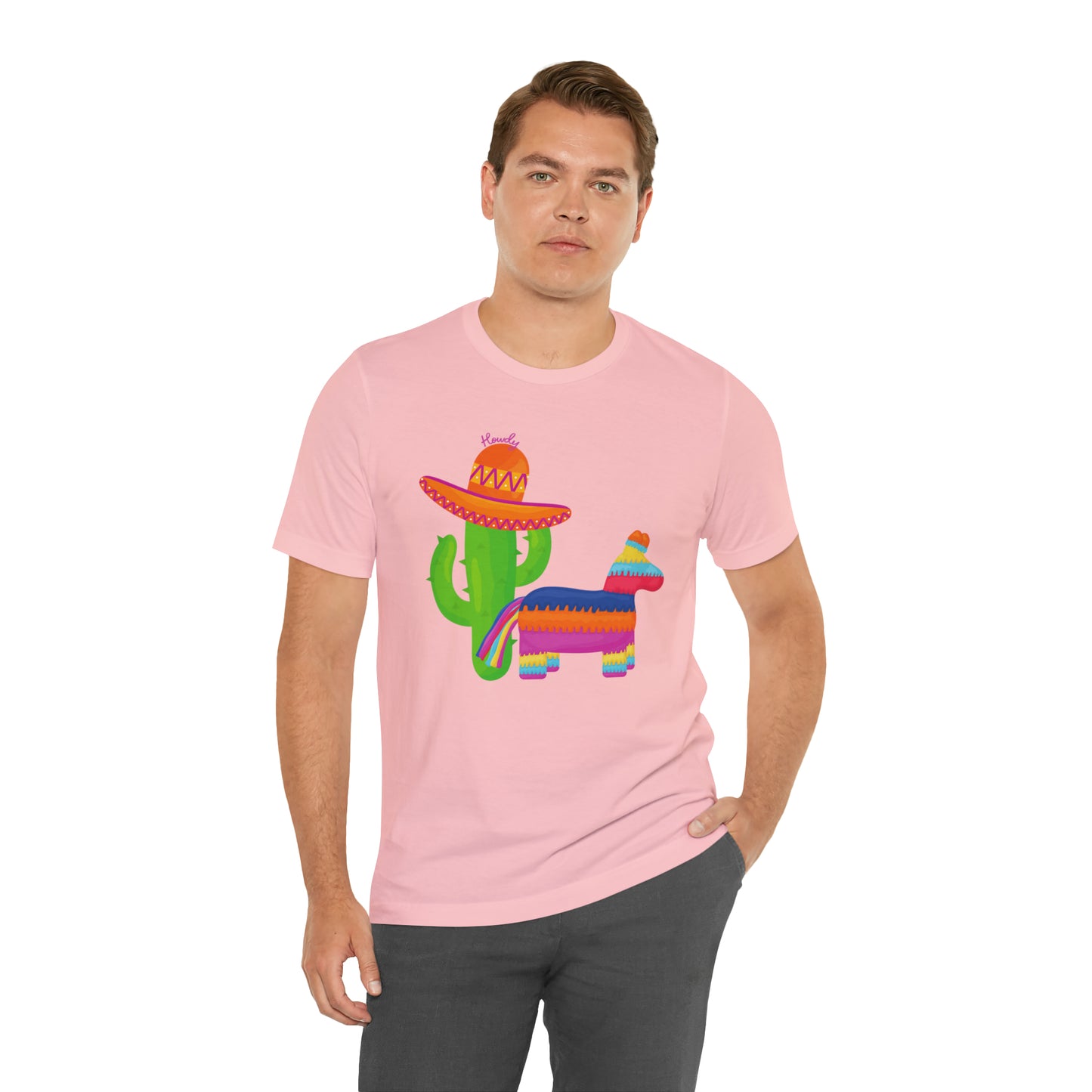 Howdy Cactus Fiesta _ Unisex Jersey Short Sleeve Tee