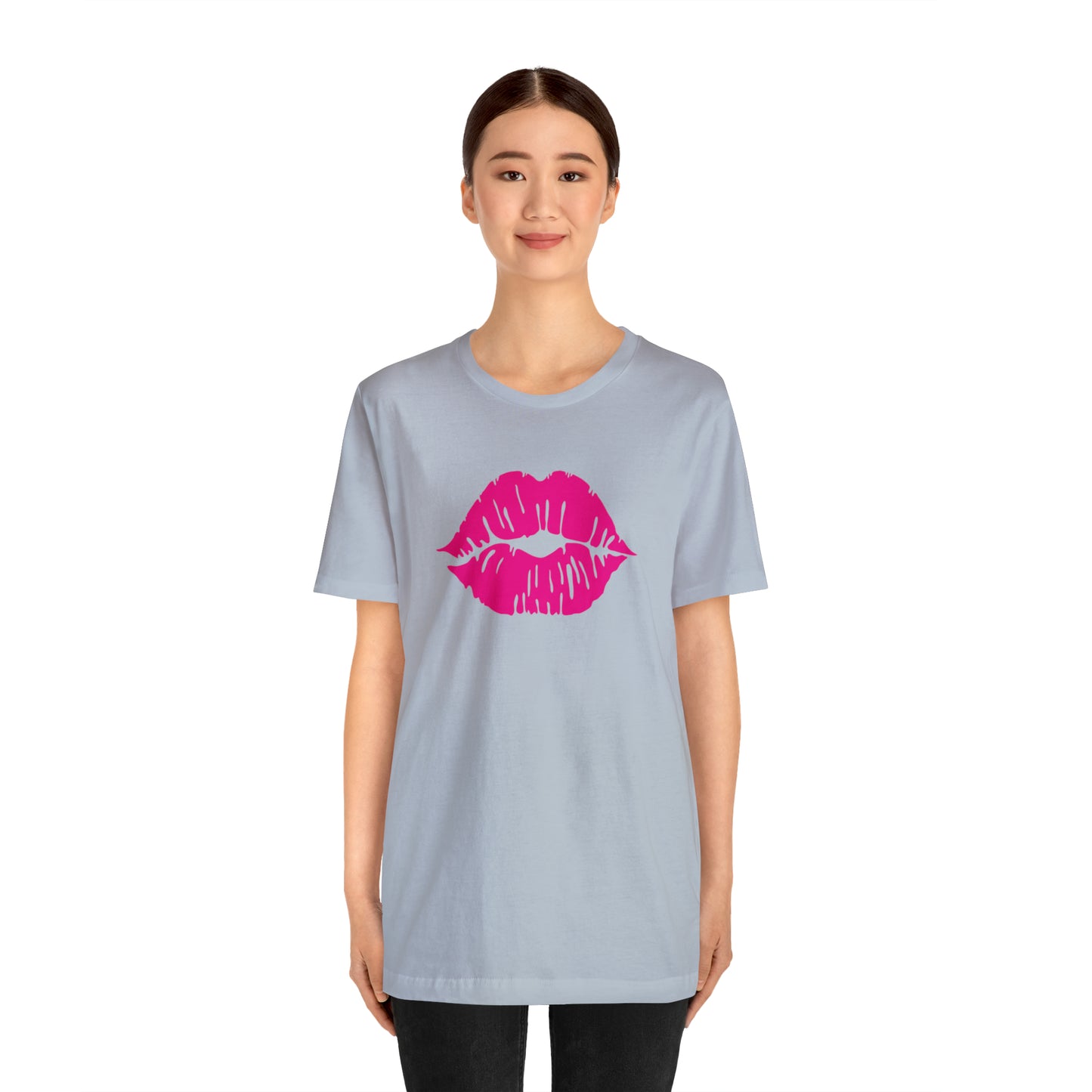 Sultry Pink Kiss _ Copy of Unisex Jersey Short Sleeve Tee