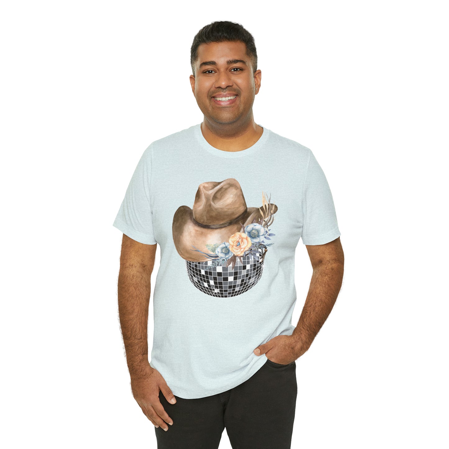 Disco Cowgirl _ Unisex Jersey Short Sleeve Tee