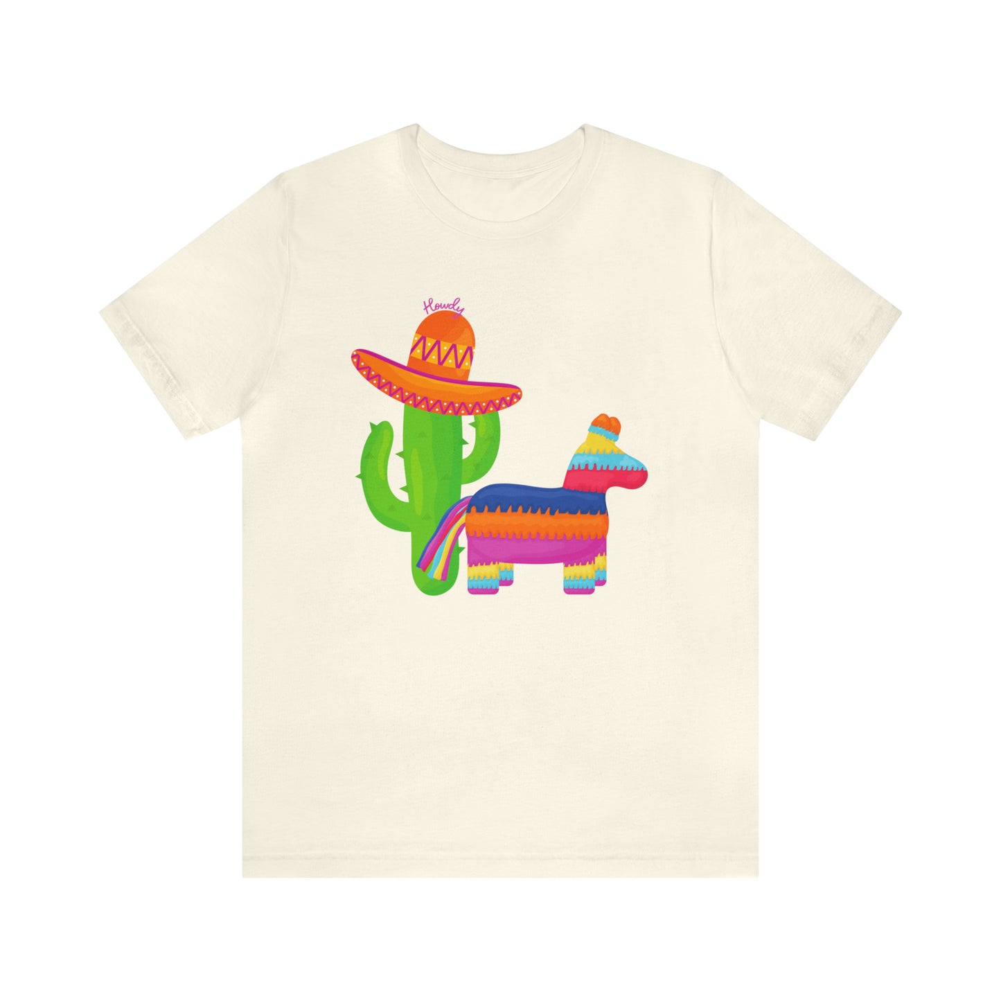 Howdy Cactus Fiesta _ Unisex Jersey Short Sleeve Tee