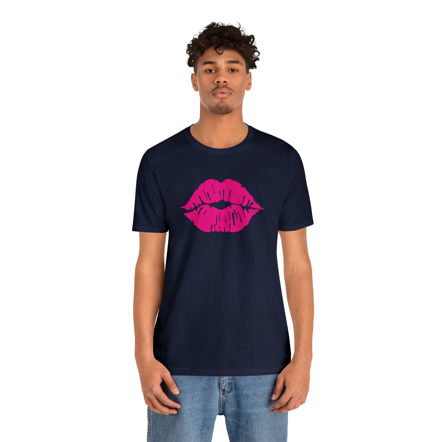 Sultry Pink Kiss _ Copy of Unisex Jersey Short Sleeve Tee