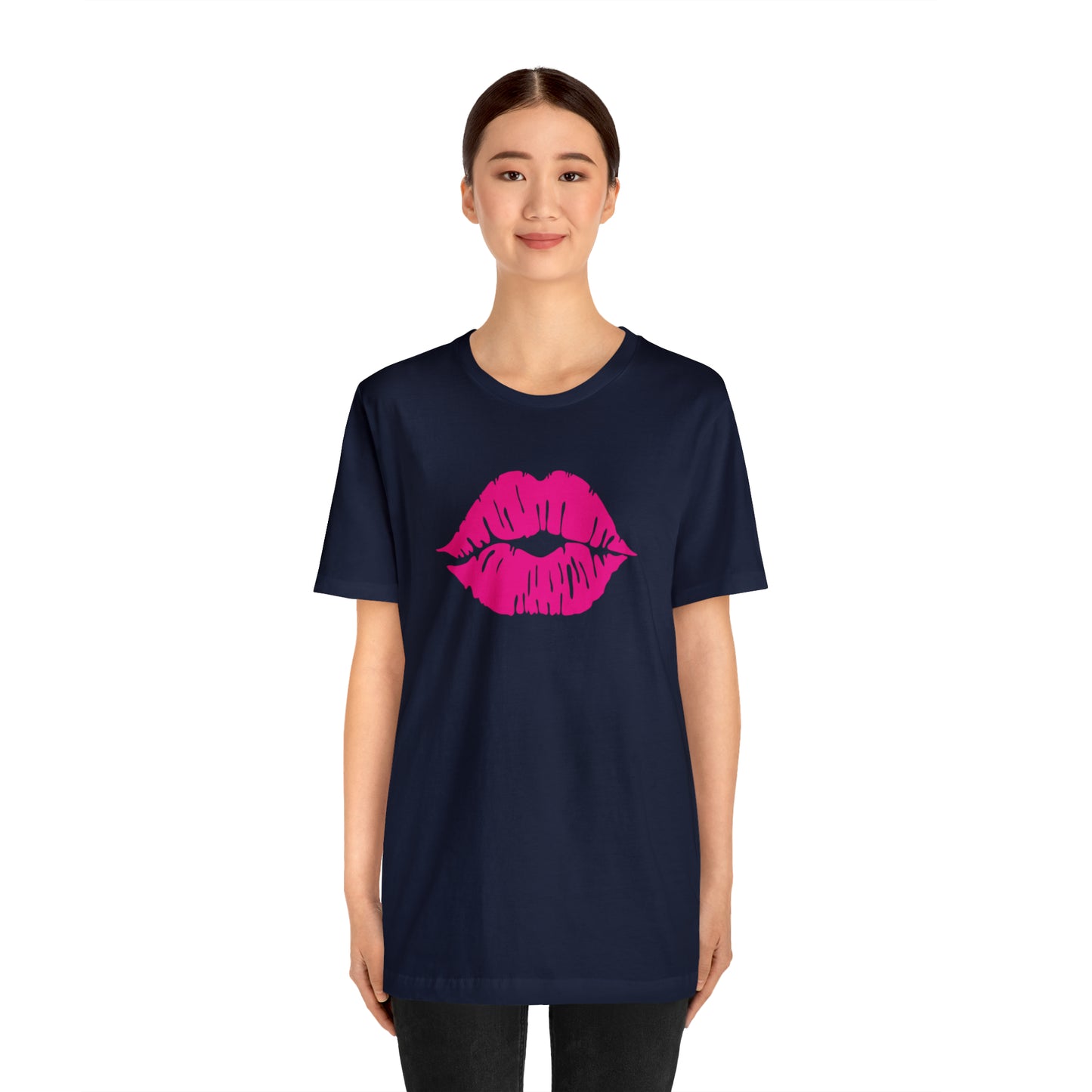 Sultry Pink Kiss _ Copy of Unisex Jersey Short Sleeve Tee