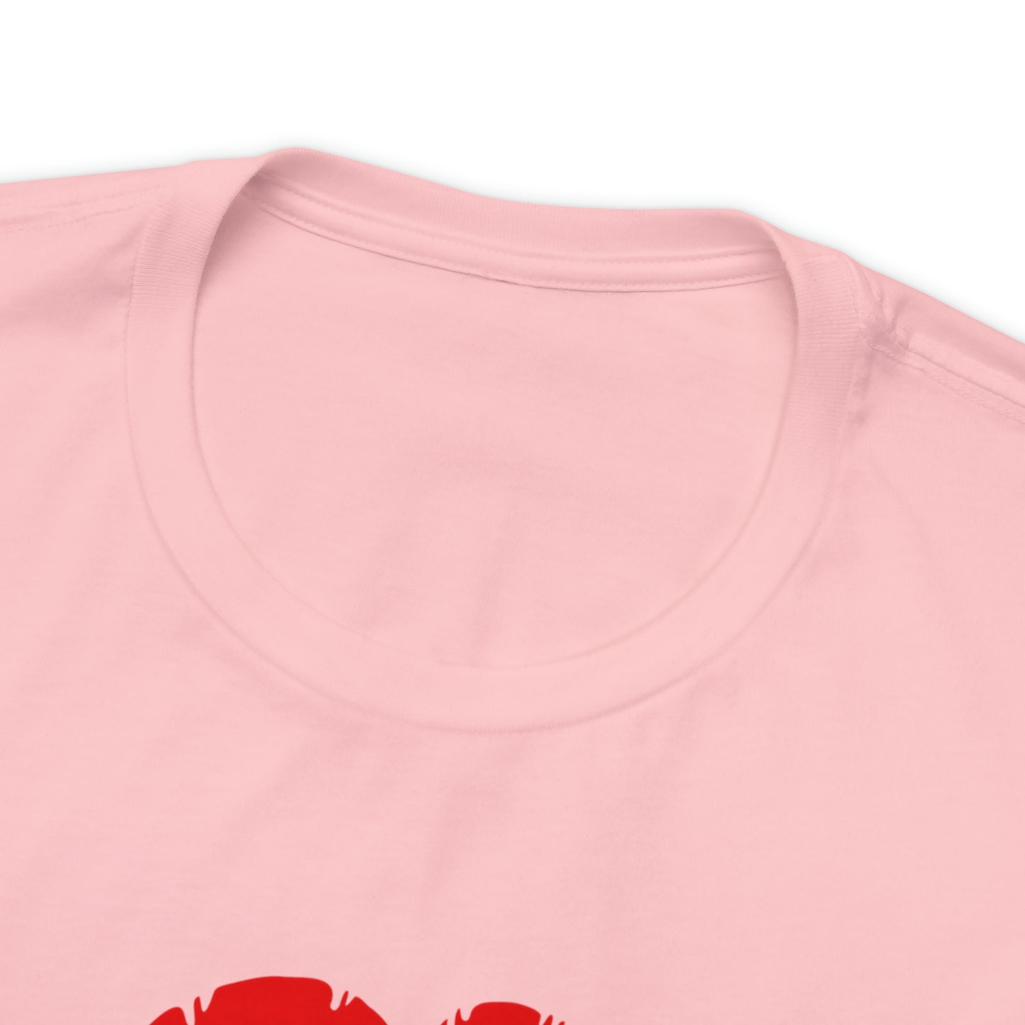 Sultry Red Kiss _ Unisex Jersey Short Sleeve Tee