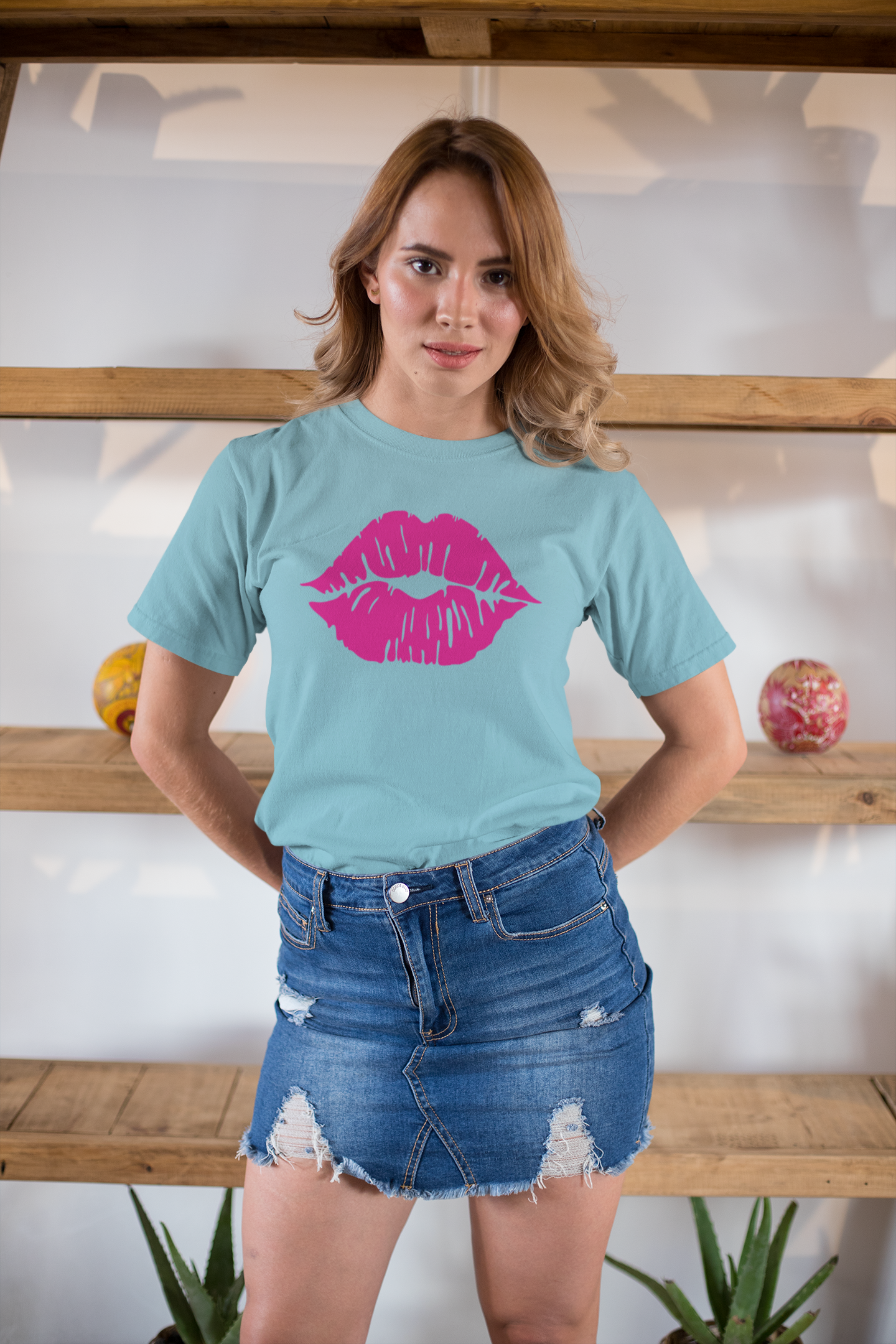 Sultry Pink Kiss _ Copy of Unisex Jersey Short Sleeve Tee