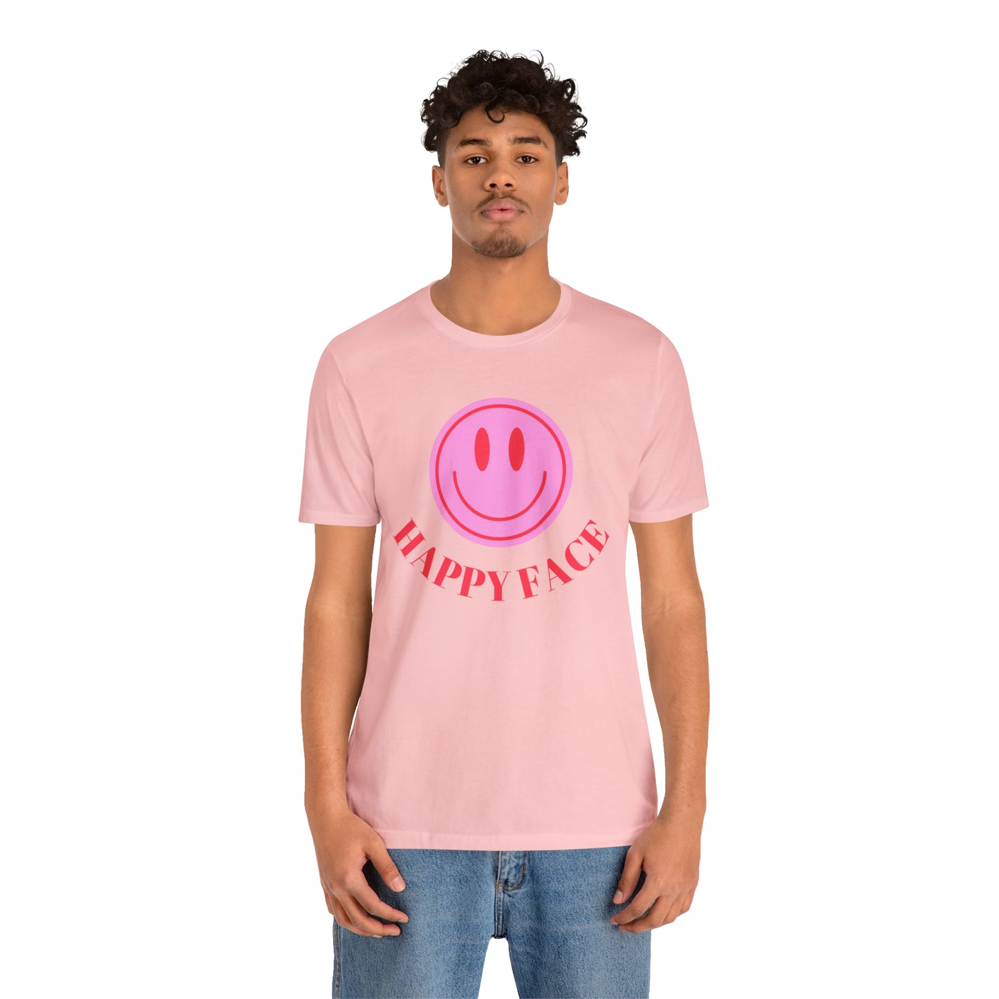 Happy Face _ Unisex Jersey Short Sleeve Tee