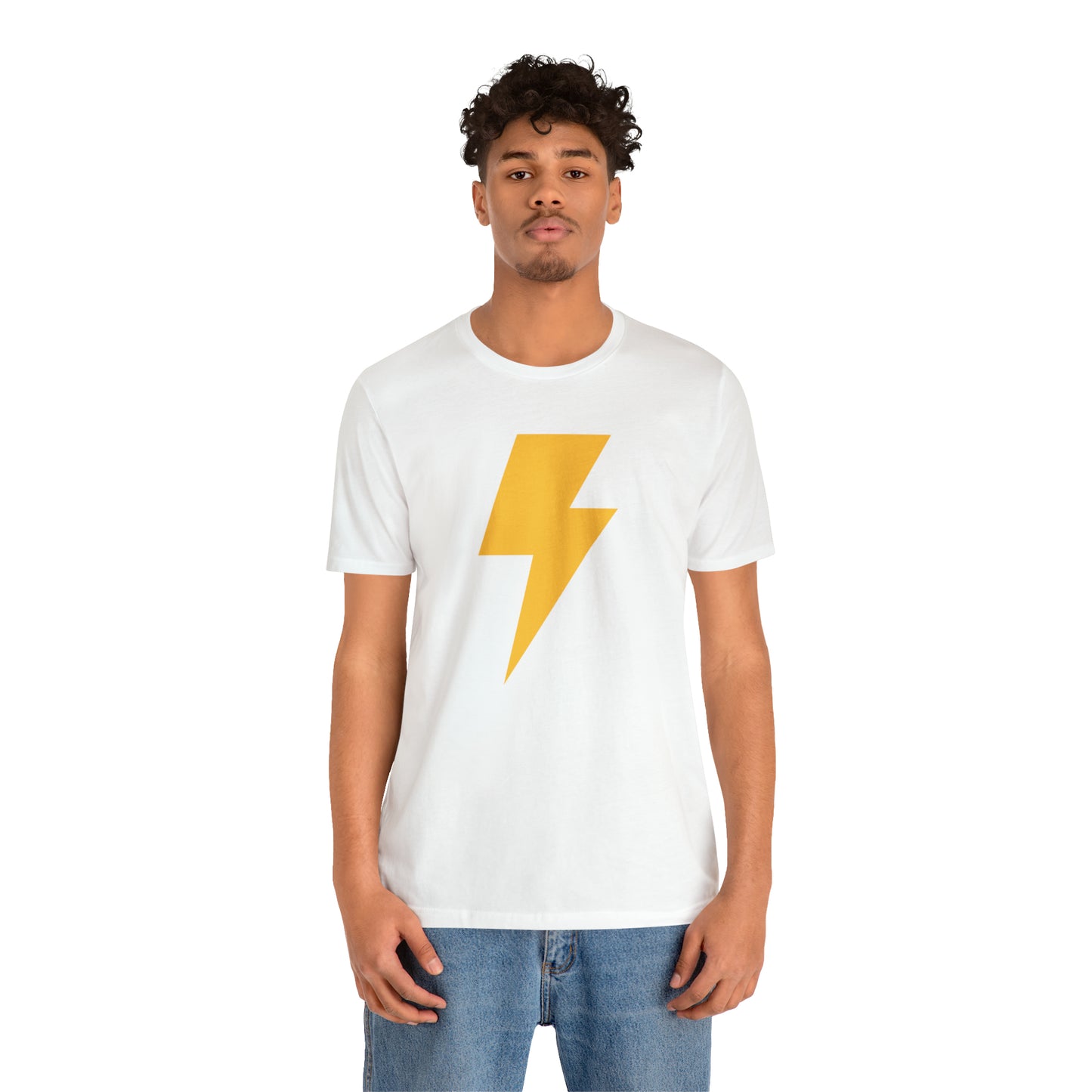 Bolt of Lightning _ Unisex Jersey Short Sleeve Tee