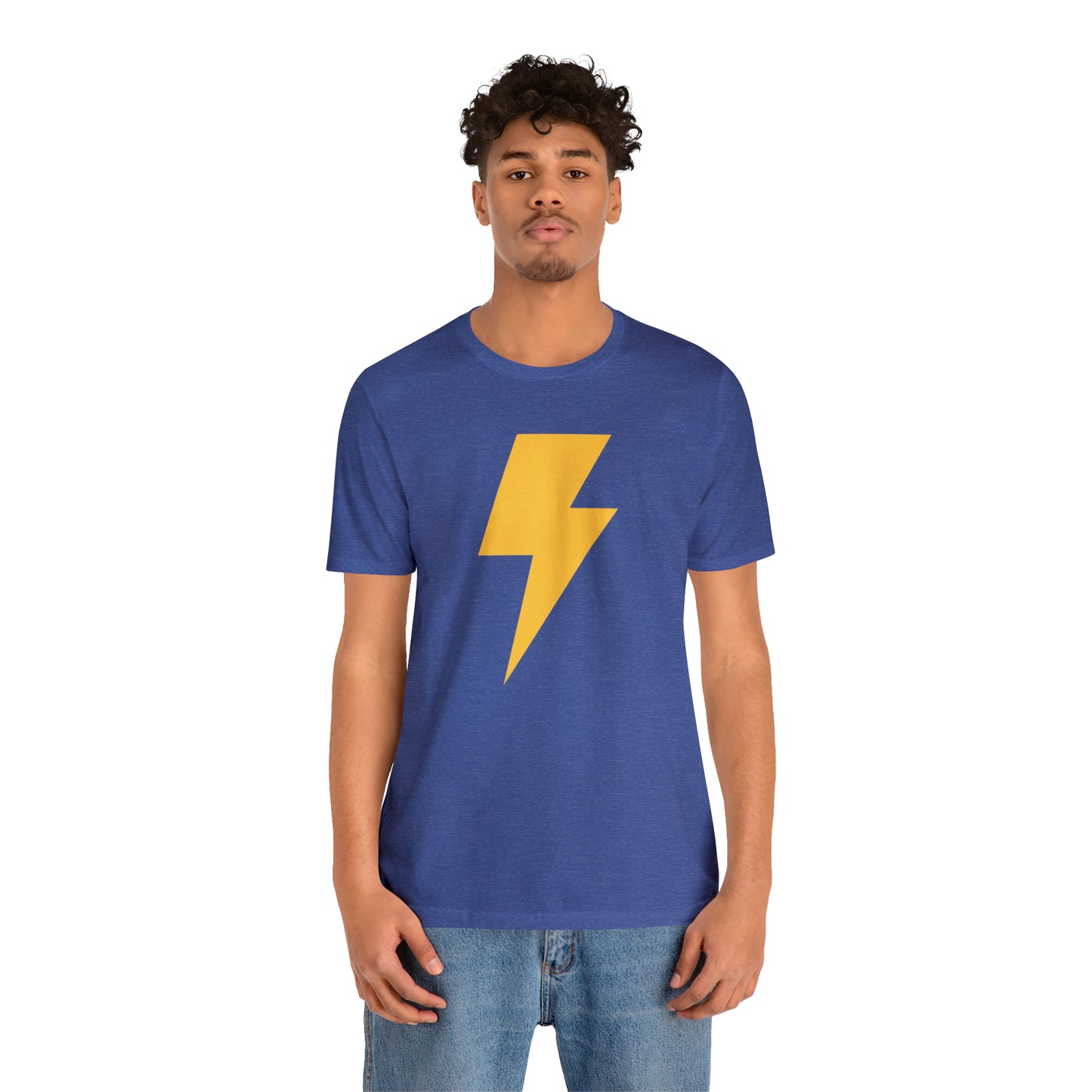 Bolt of Lightning _ Unisex Jersey Short Sleeve Tee