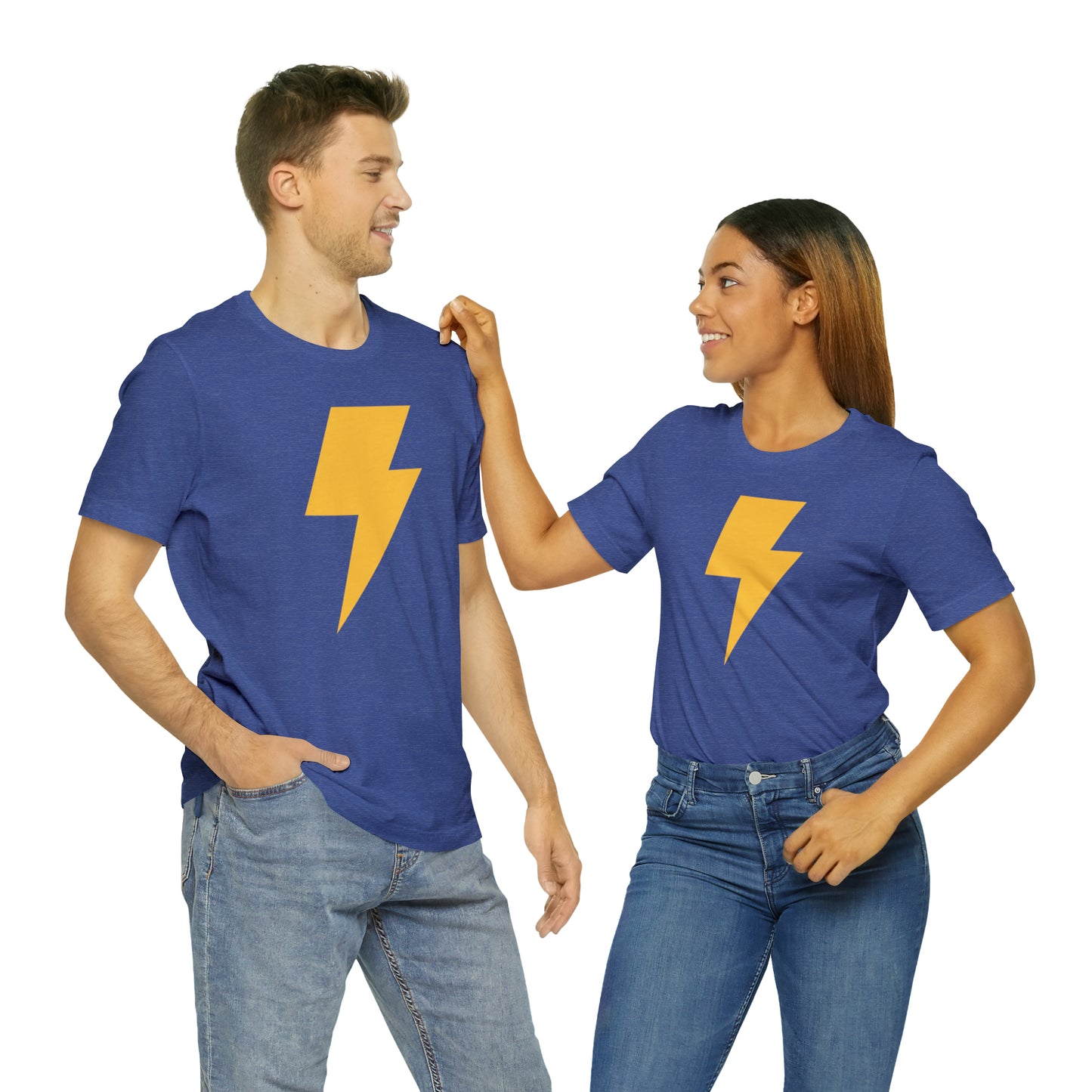 Bolt of Lightning _ Unisex Jersey Short Sleeve Tee