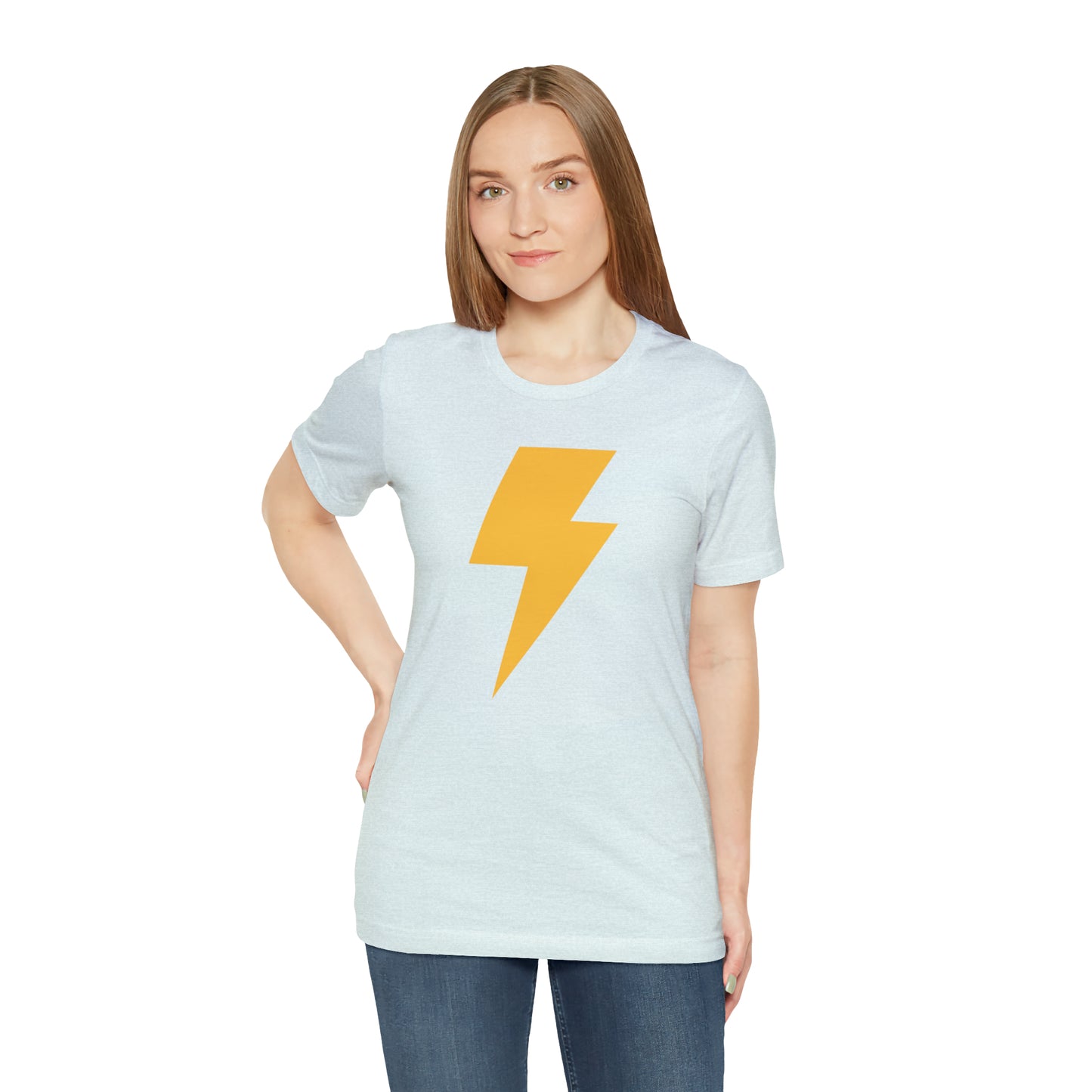 Bolt of Lightning _ Unisex Jersey Short Sleeve Tee