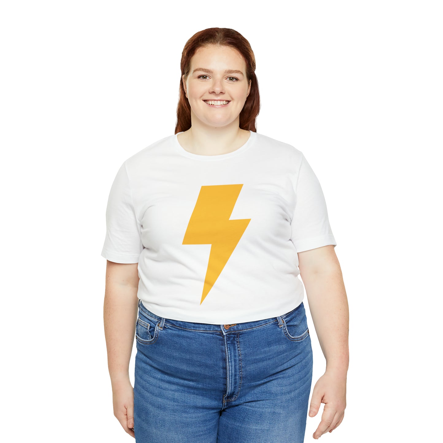 Bolt of Lightning _ Unisex Jersey Short Sleeve Tee