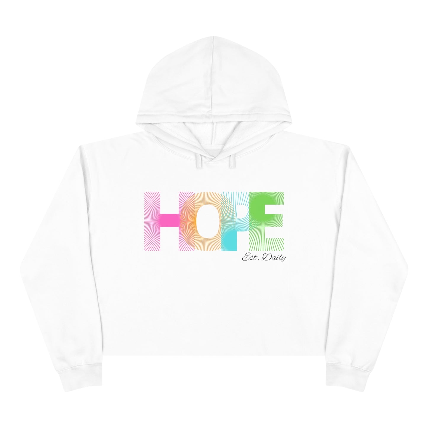 HOPE Established Daily Crop Hoodie