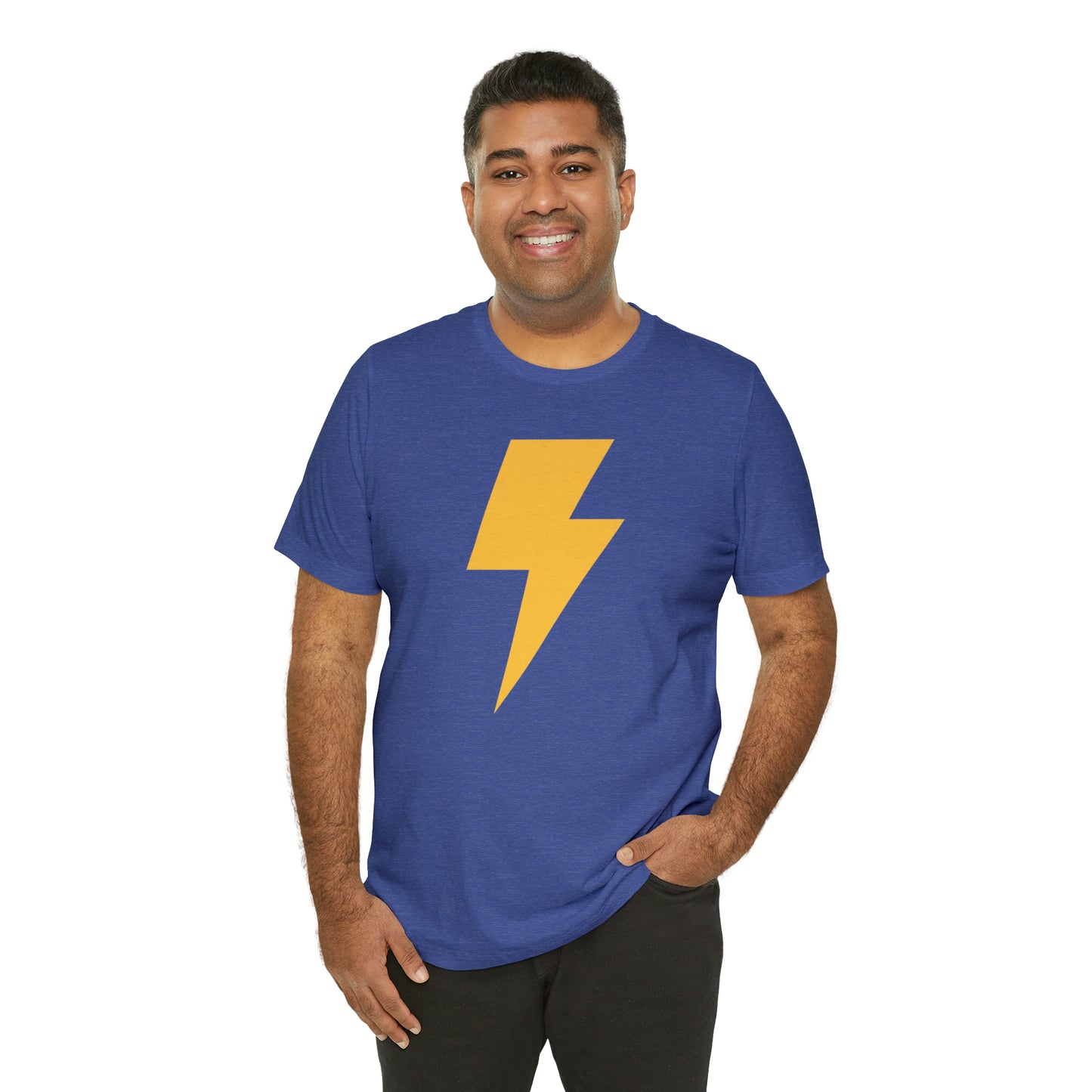 Bolt of Lightning _ Unisex Jersey Short Sleeve Tee