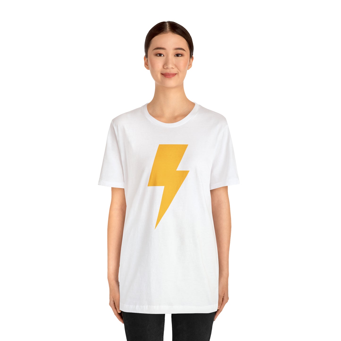 Bolt of Lightning _ Unisex Jersey Short Sleeve Tee