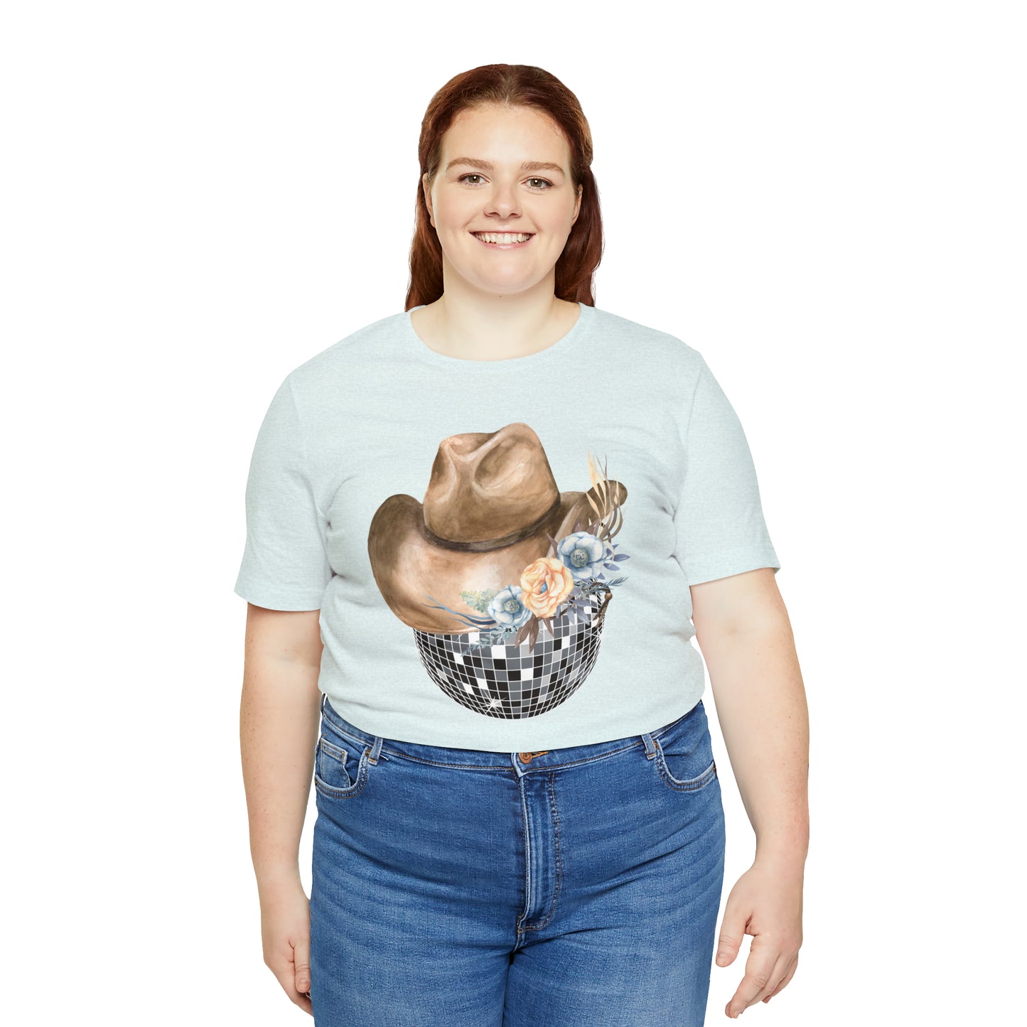 Disco Cowgirl _ Unisex Jersey Short Sleeve Tee