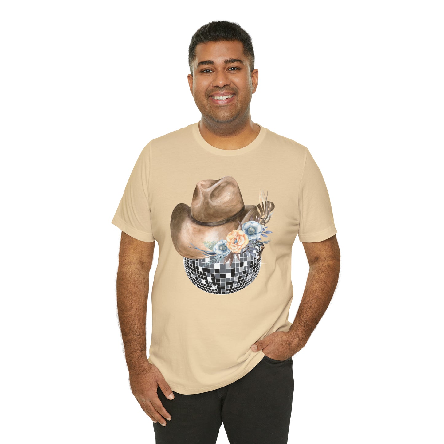 Disco Cowgirl _ Unisex Jersey Short Sleeve Tee