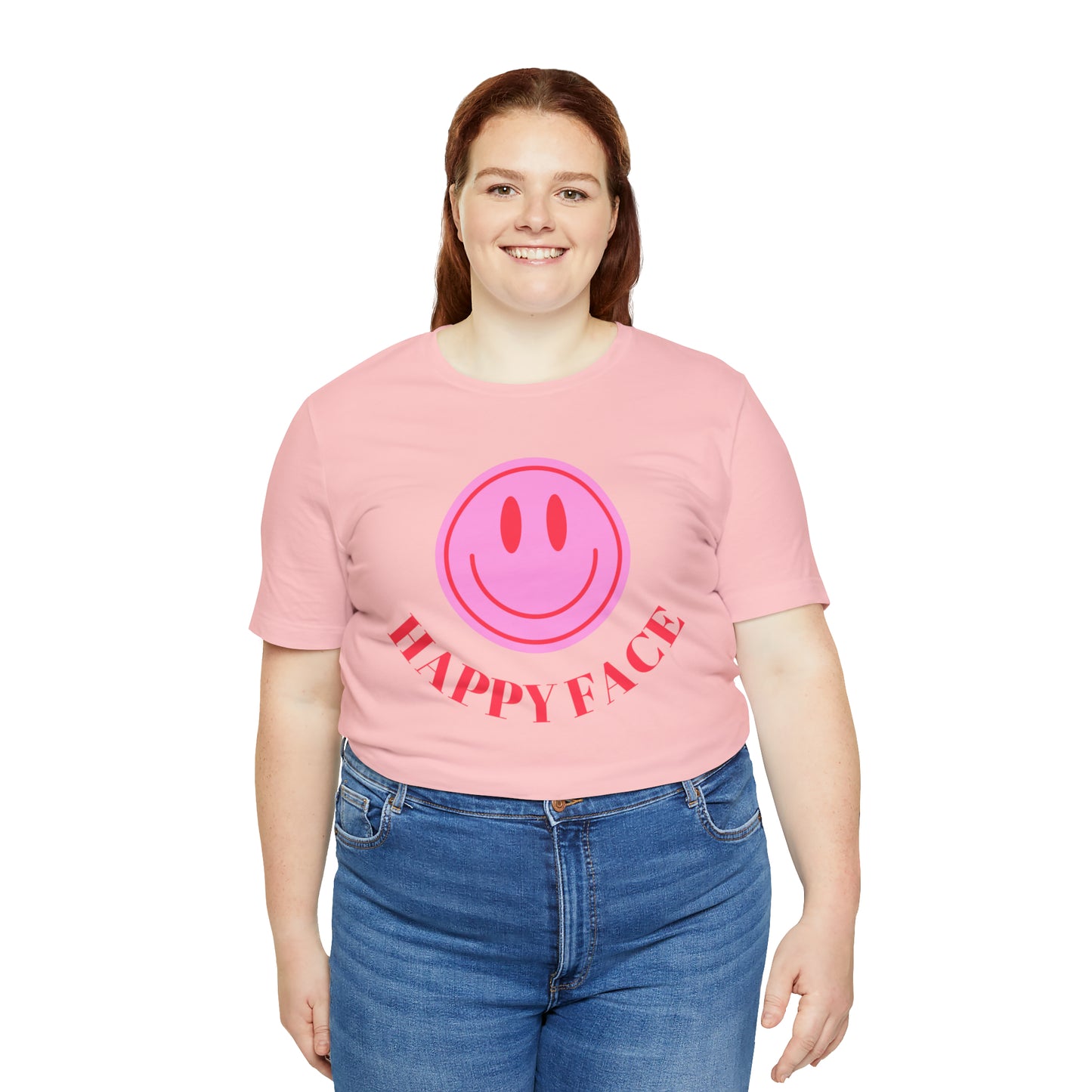 Happy Face _ Unisex Jersey Short Sleeve Tee