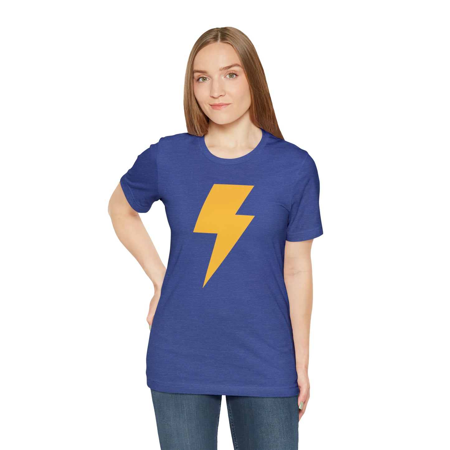 Bolt of Lightning _ Unisex Jersey Short Sleeve Tee