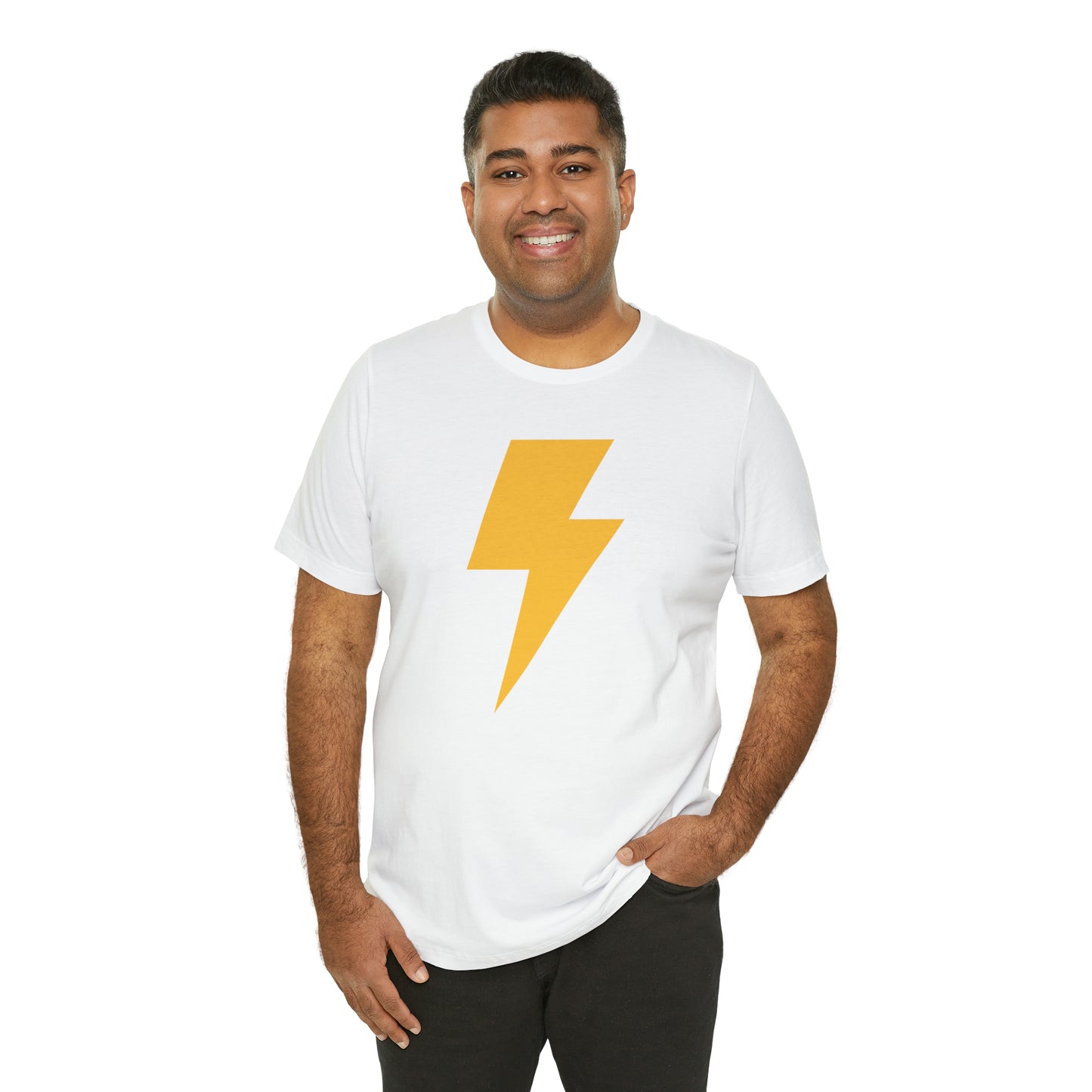 Bolt of Lightning _ Unisex Jersey Short Sleeve Tee