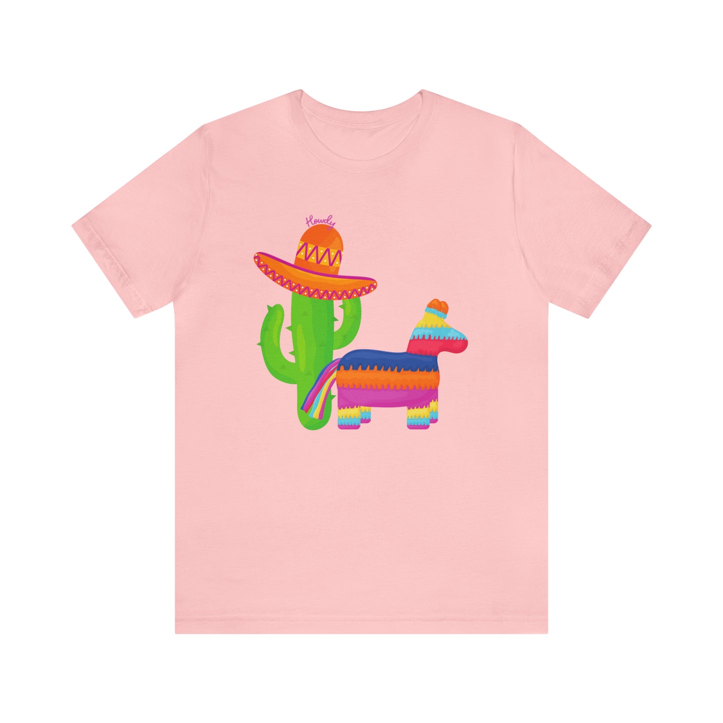 Howdy Cactus Fiesta  _ Unisex Jersey Short Sleeve Tee