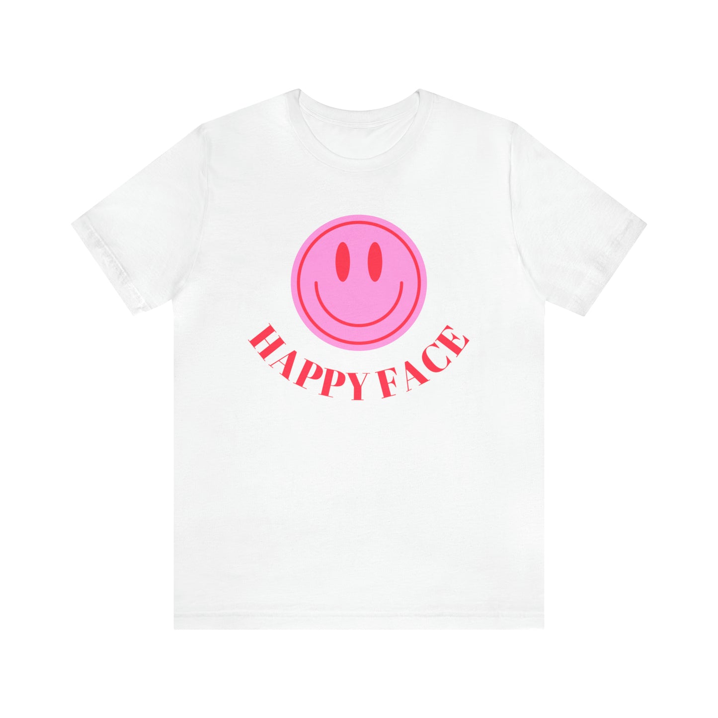 Happy Face _ Unisex Jersey Short Sleeve Tee