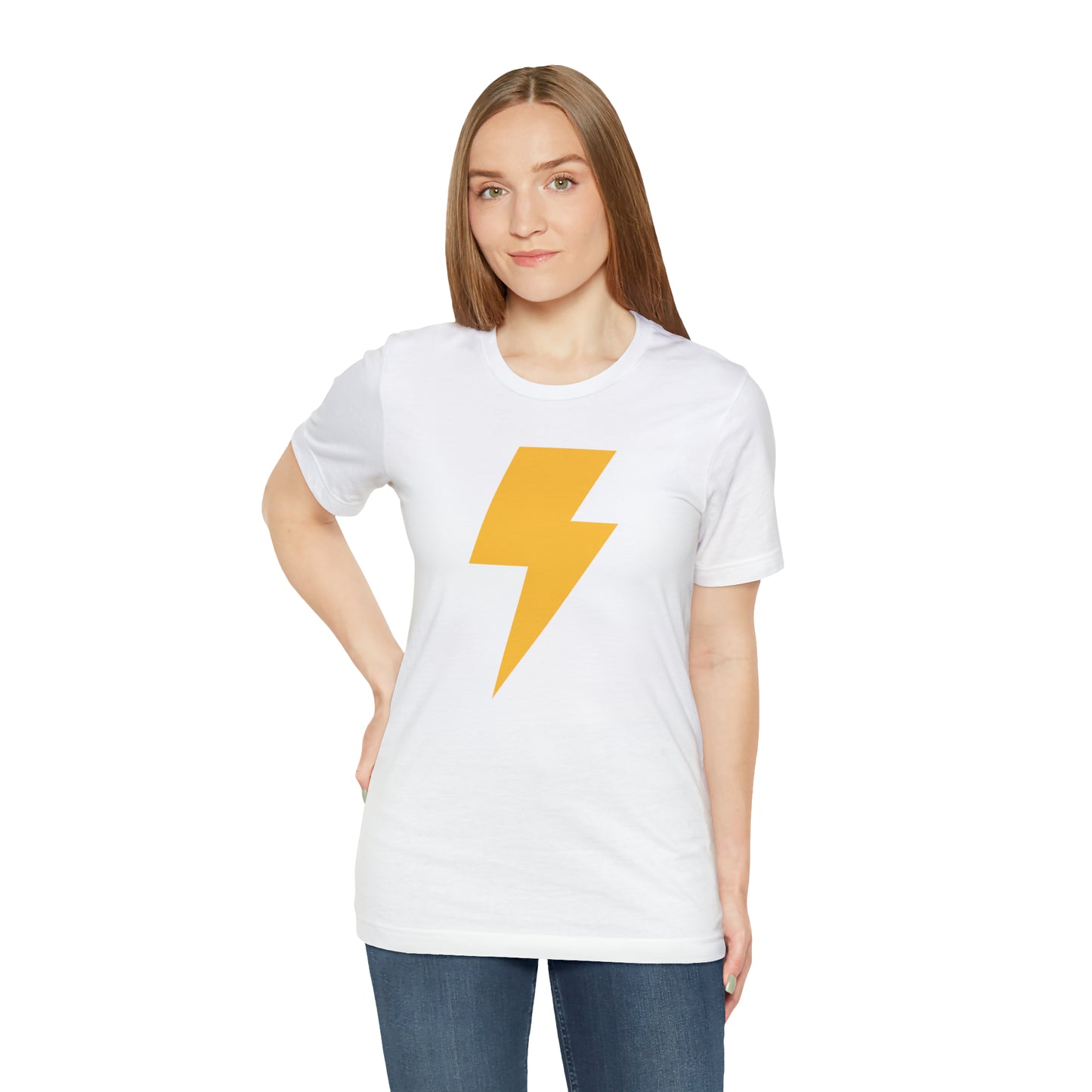 Bolt of Lightning _ Unisex Jersey Short Sleeve Tee