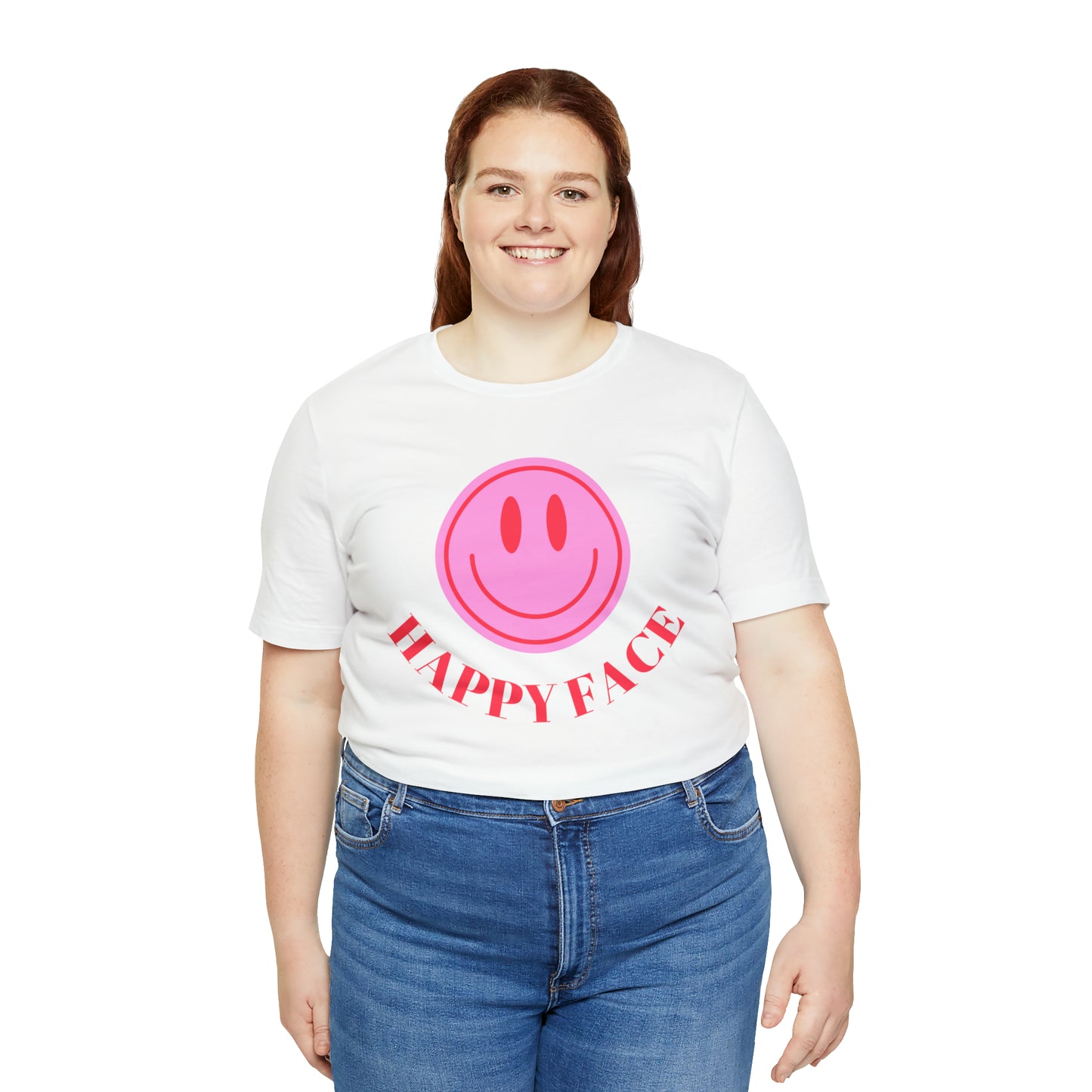 Happy Face _ Unisex Jersey Short Sleeve Tee