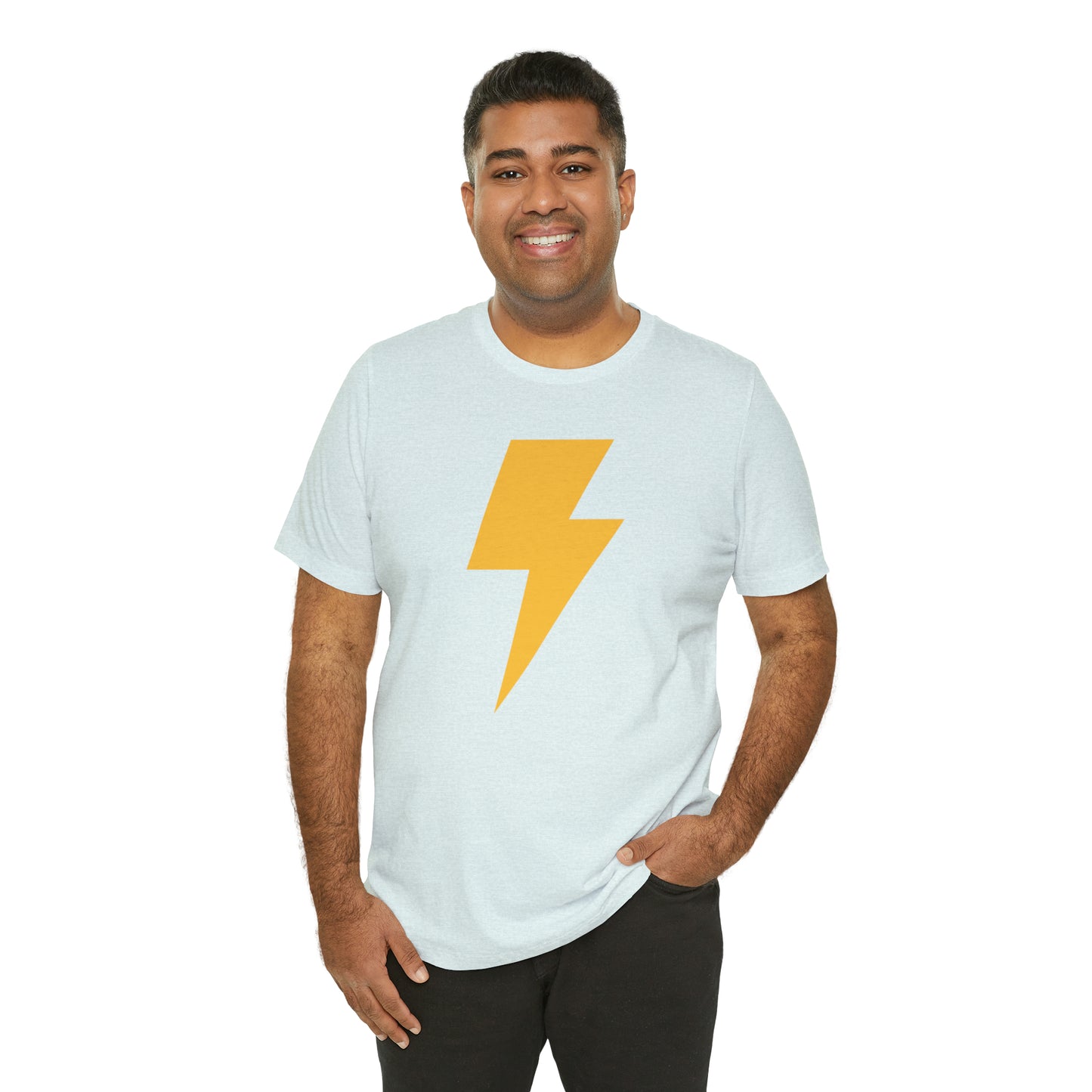 Bolt of Lightning _ Unisex Jersey Short Sleeve Tee