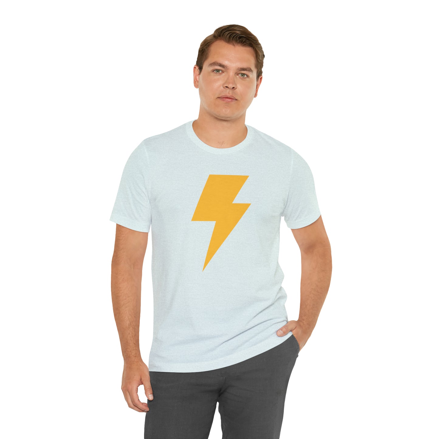 Bolt of Lightning _ Unisex Jersey Short Sleeve Tee