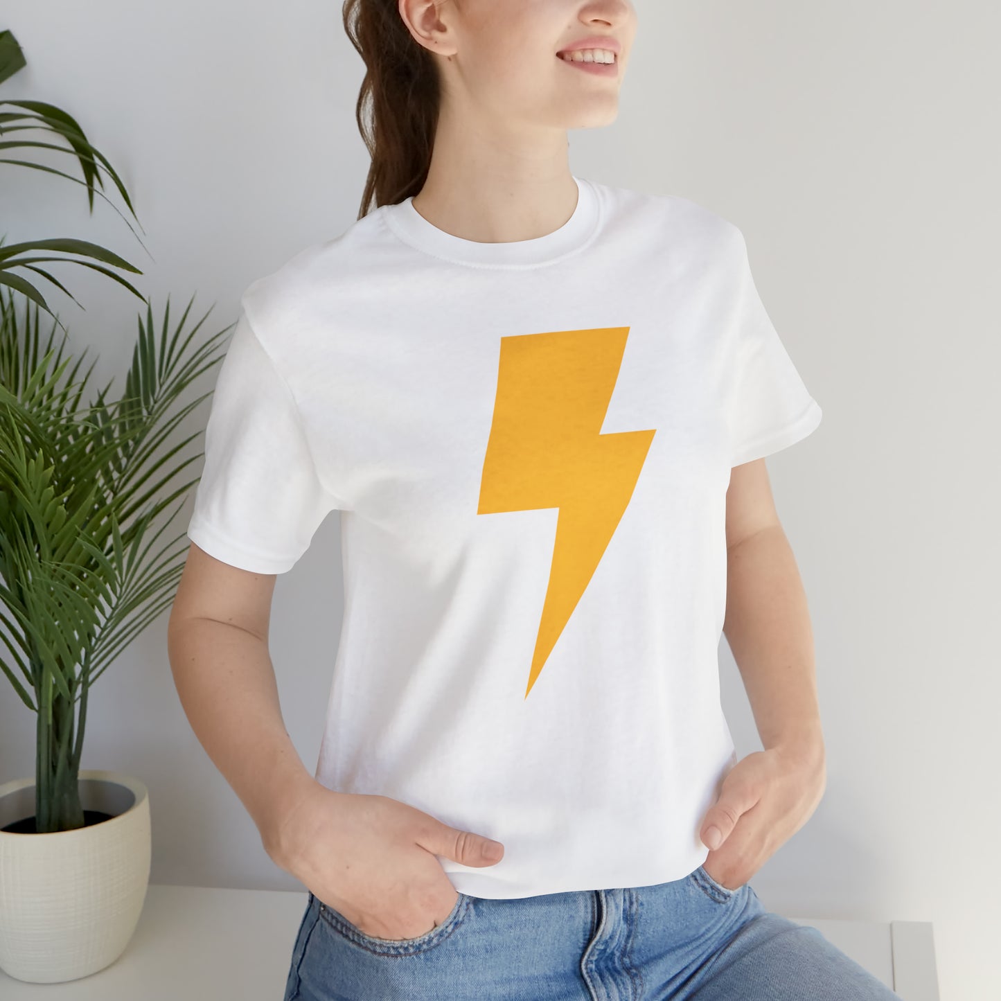 Bolt of Lightning _ Unisex Jersey Short Sleeve Tee