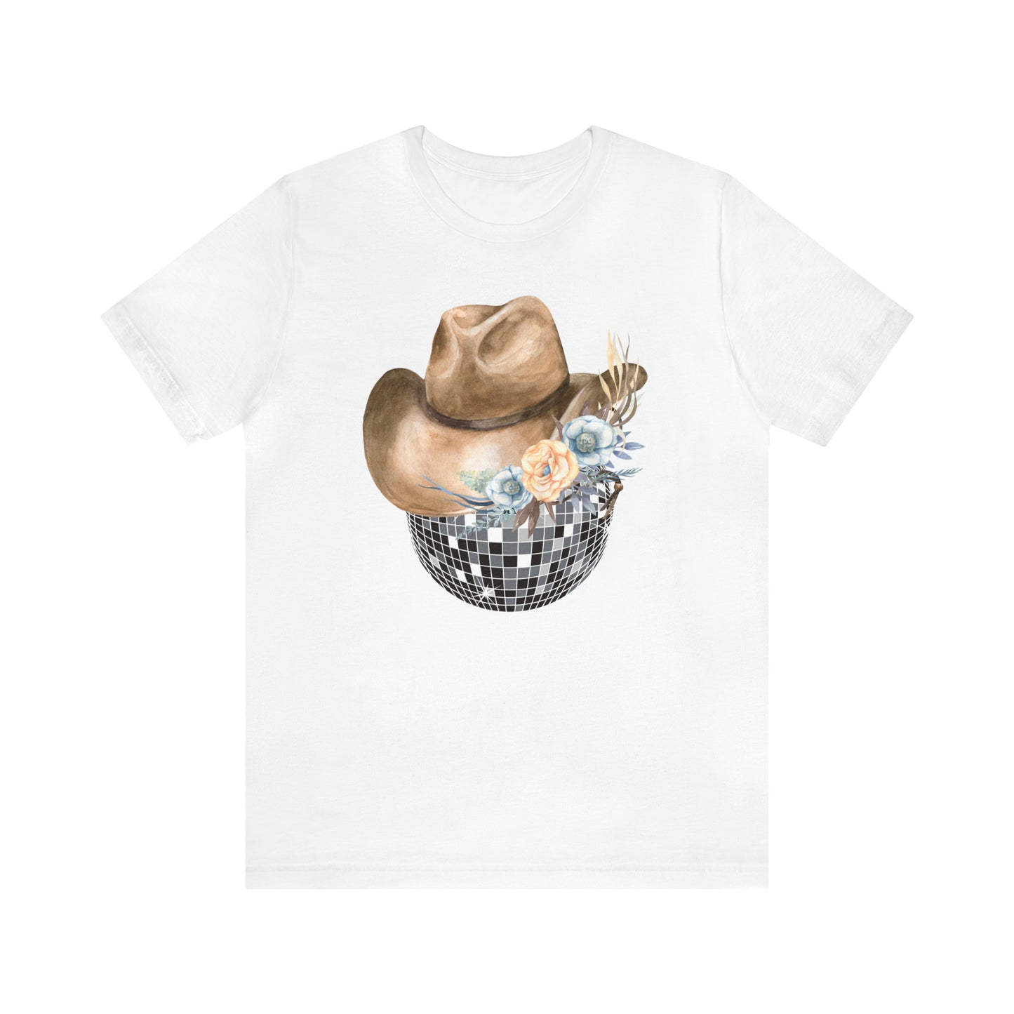 Disco Cowgirl _ Unisex Jersey Short Sleeve Tee