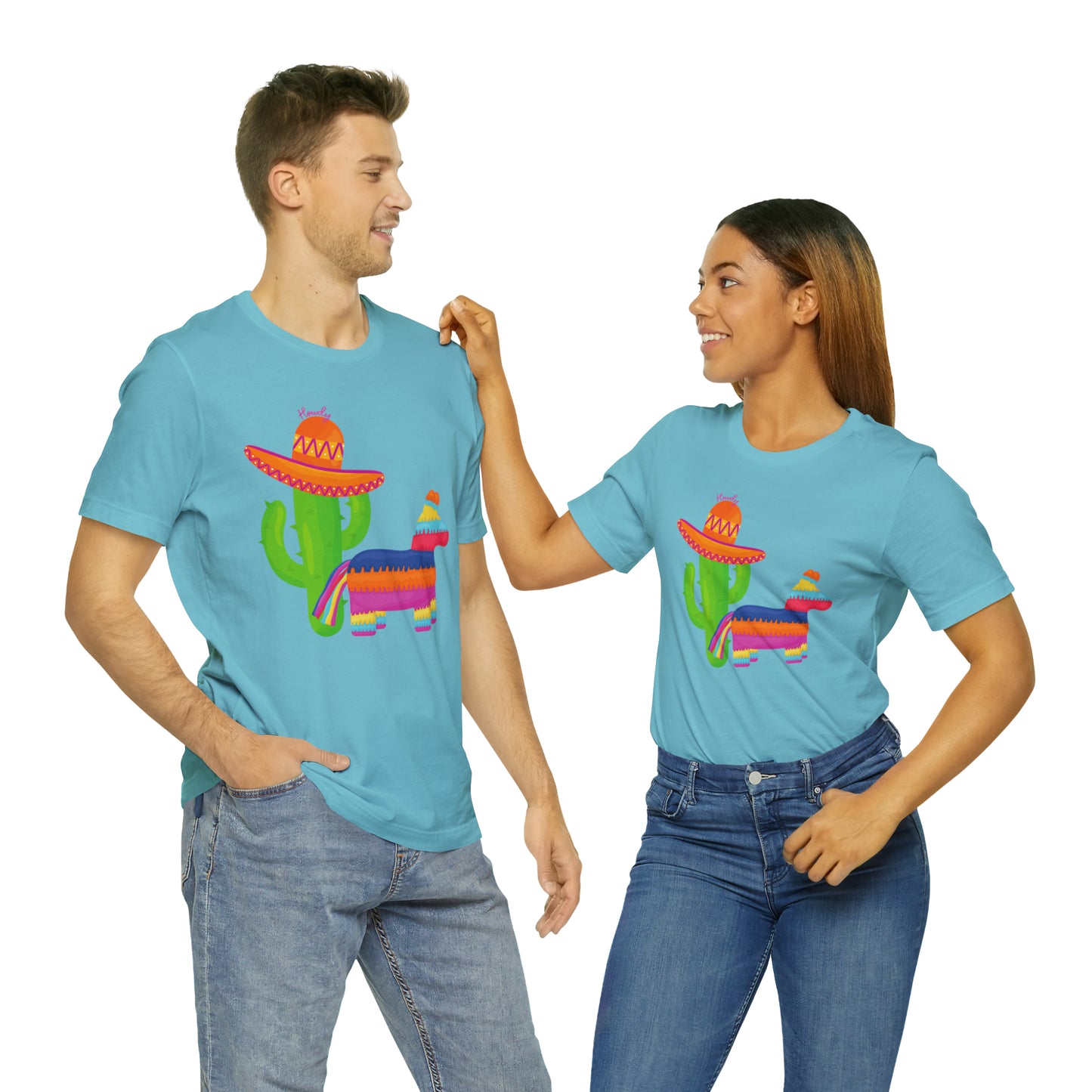 Howdy Cactus Fiesta  _ Unisex Jersey Short Sleeve Tee