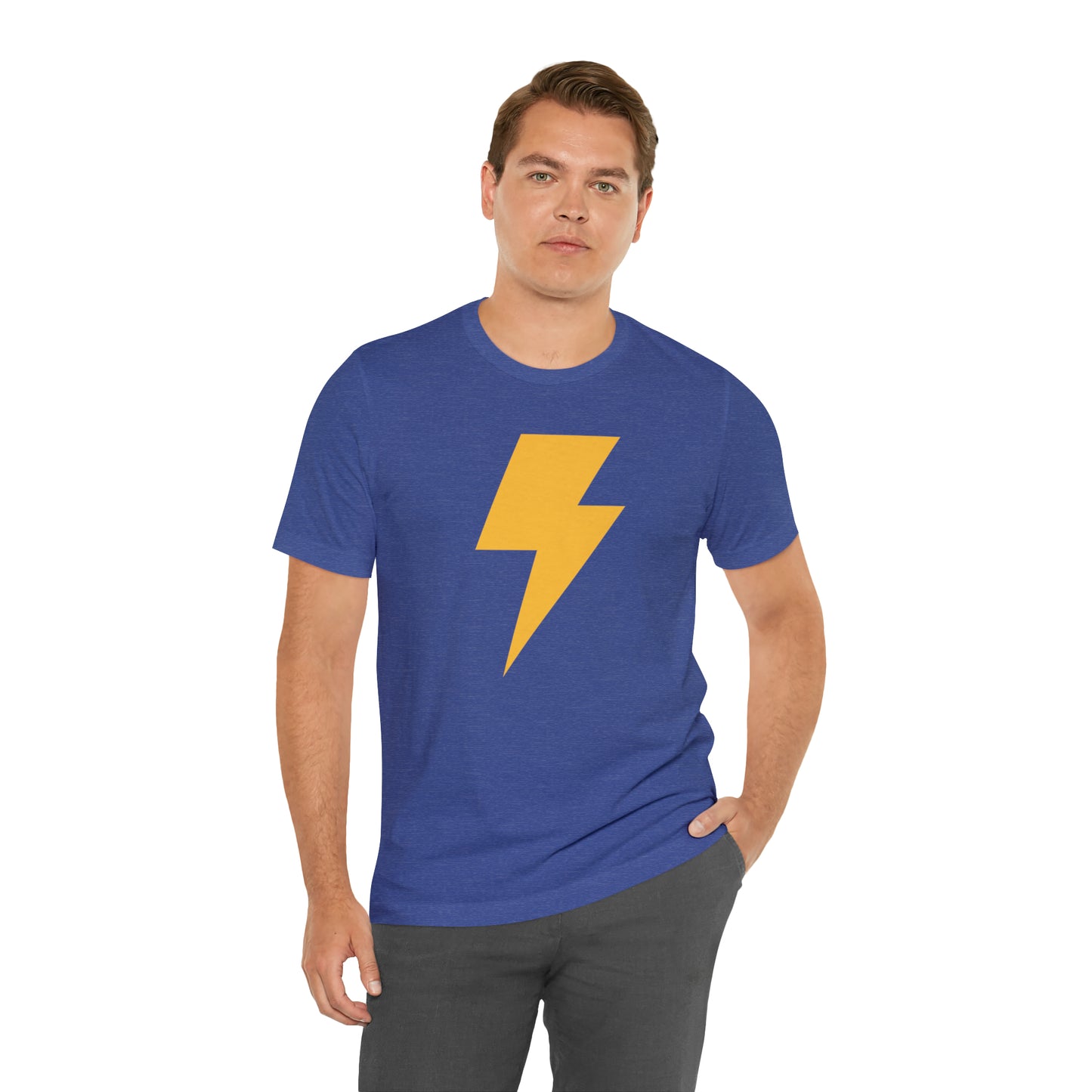 Bolt of Lightning _ Unisex Jersey Short Sleeve Tee